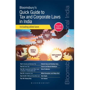 Bloomsbury's Quick Guide to Tax and Corporate Laws in India including Allied Laws 
